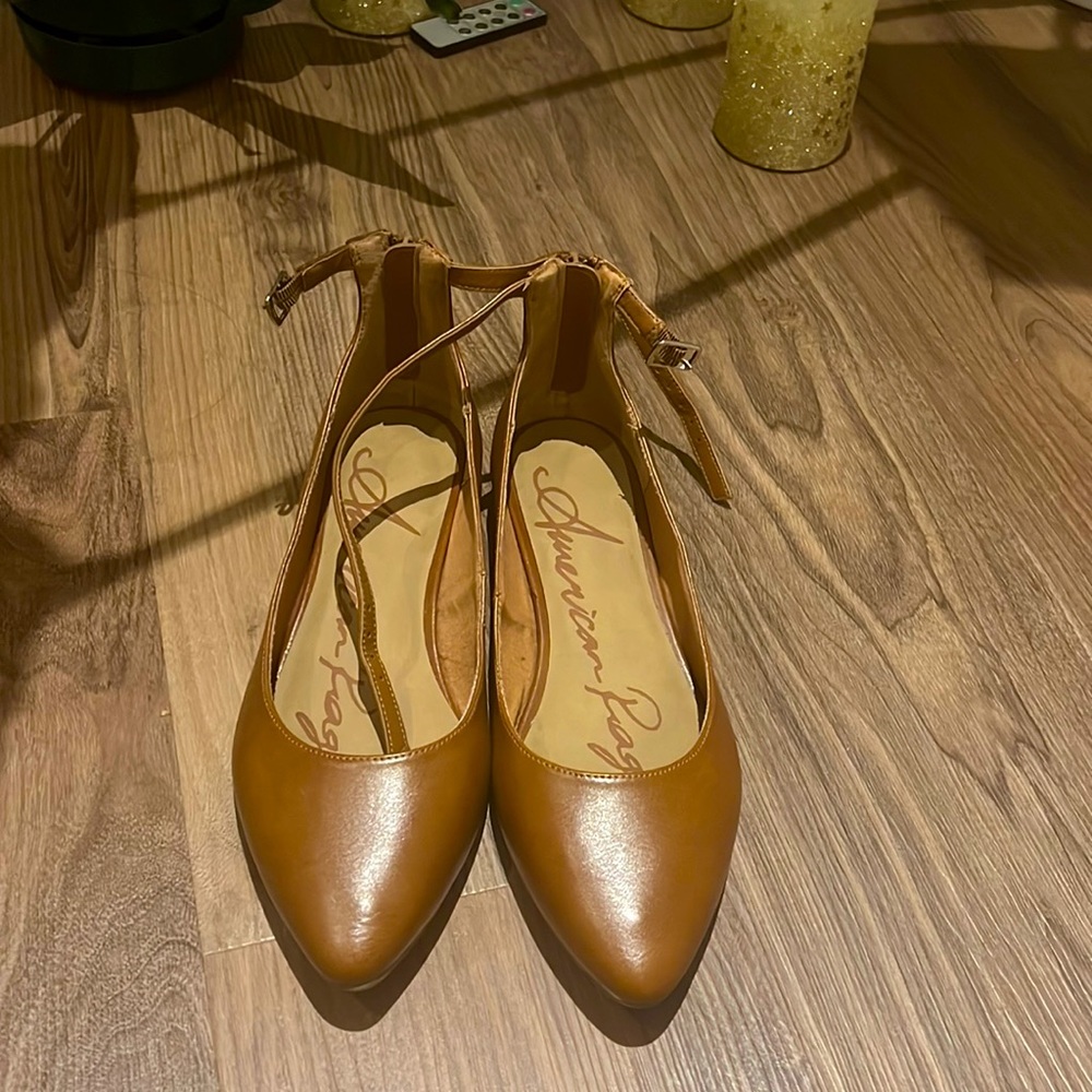American Rag Womens Joliep Cognac Brown Flats